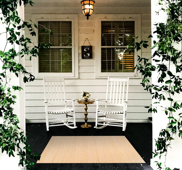 Textured Simplicity textured vinyl rug - TenStickers