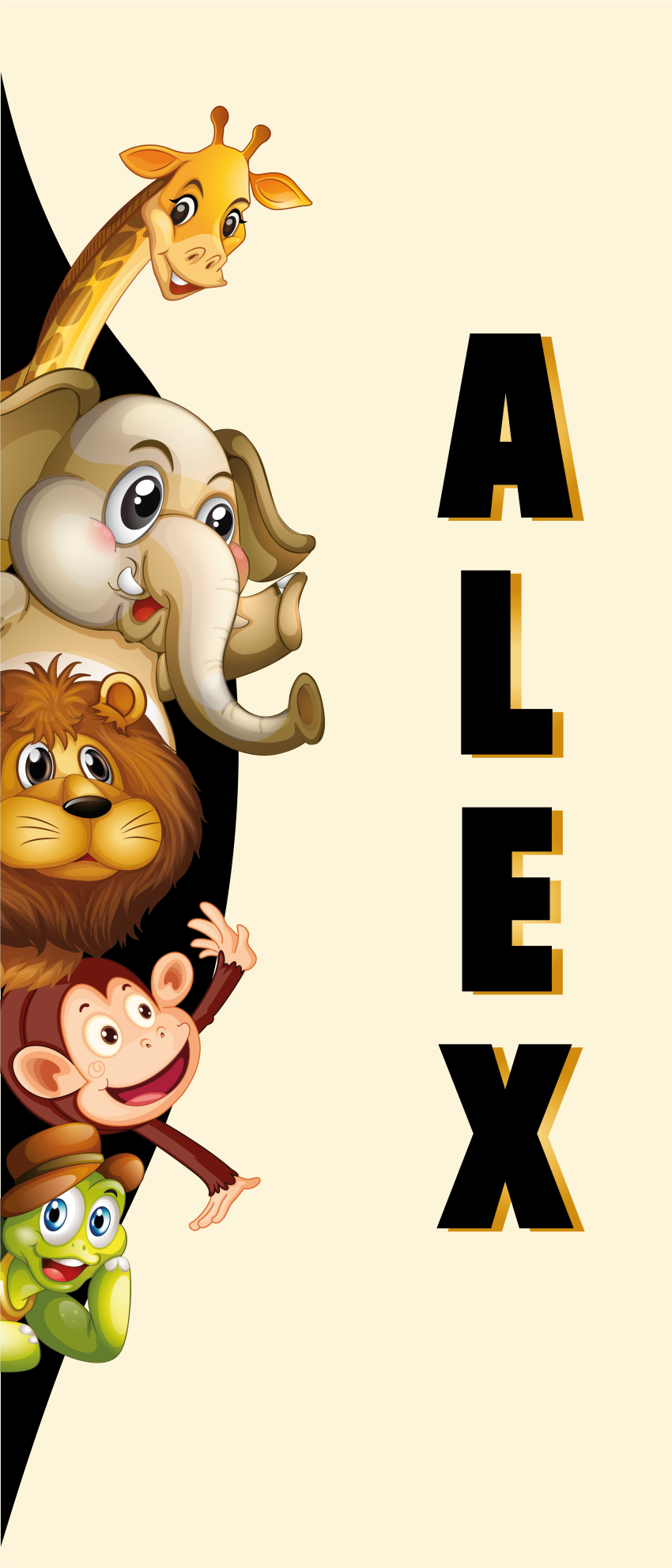 3d adorable animal vinyl rug - TenStickers