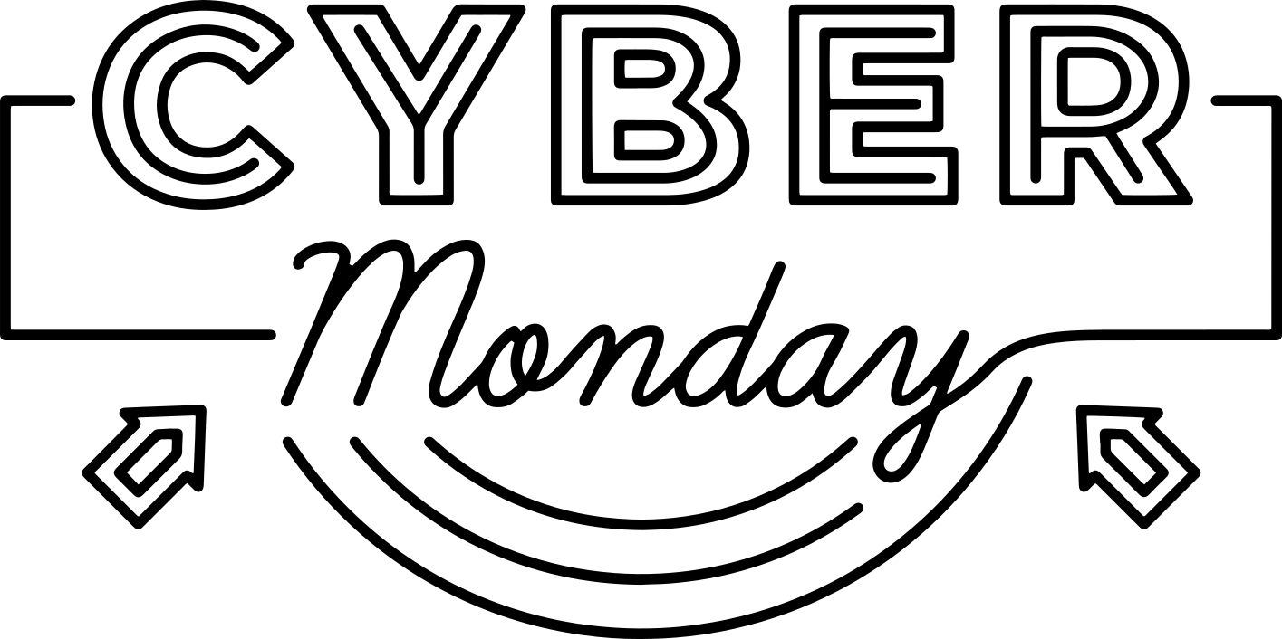 Black friday vinyl rug cyber monday arrows rug - TenStickers