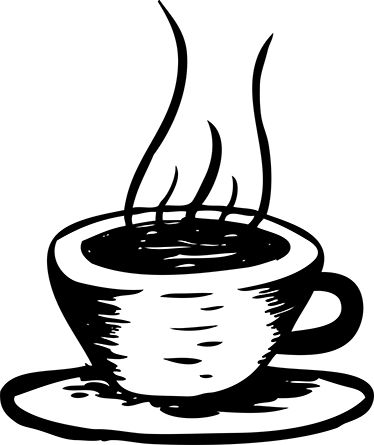 Kitchen vinyl rug coffee with milk - TenStickers