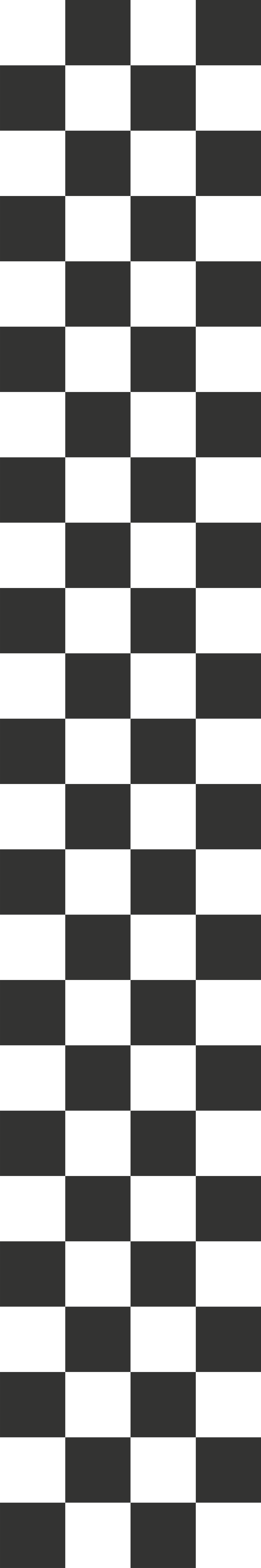 Black and white checkered bedroom vinyl rug - TenStickers