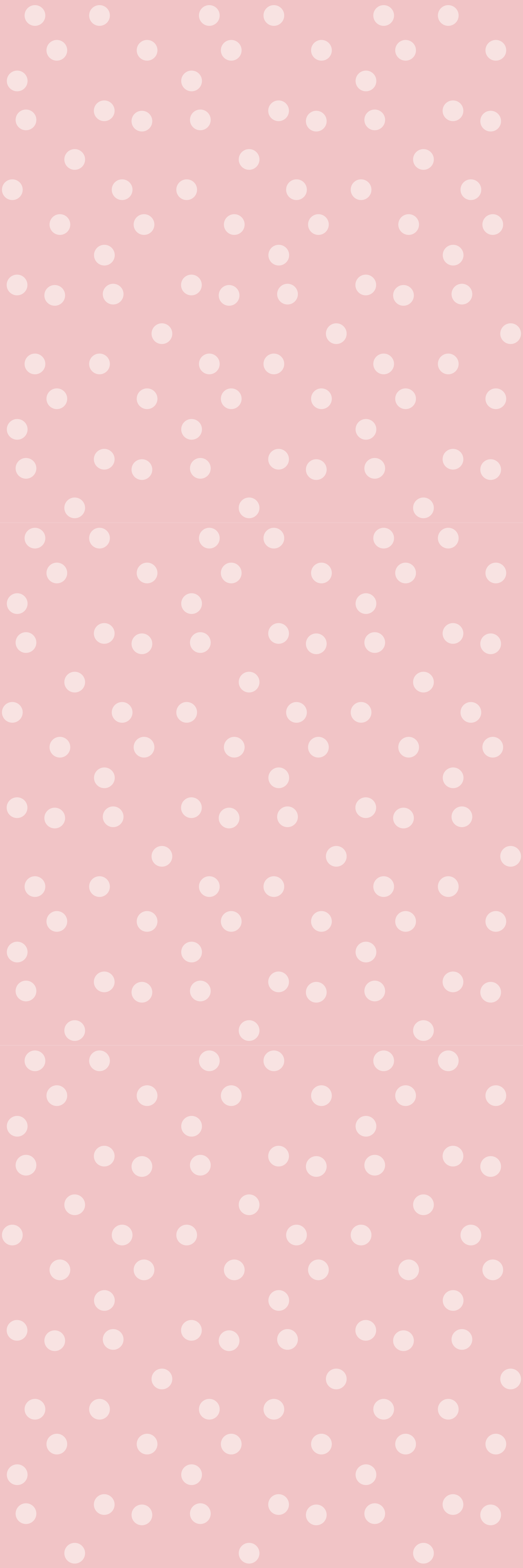 Gently pastel baby color dots bedroom vinyl rug - TenStickers