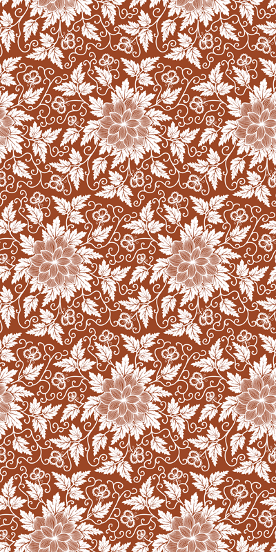 Nature vinyl rug botanical design collection - TenStickers