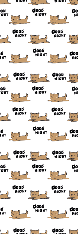 Bedroom vinyl rug with adorable dog napping - TenStickers