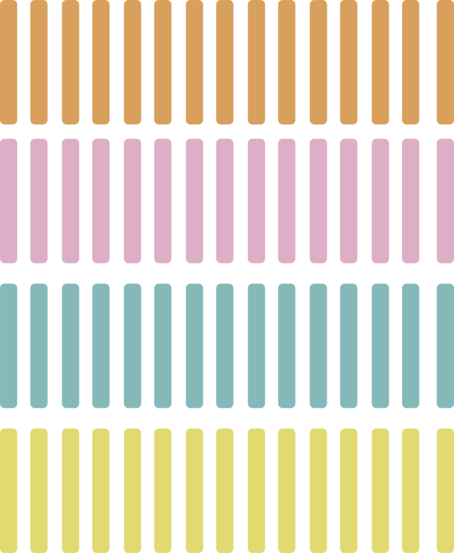 Geometric vinyl rug confetti color stickers - TenStickers