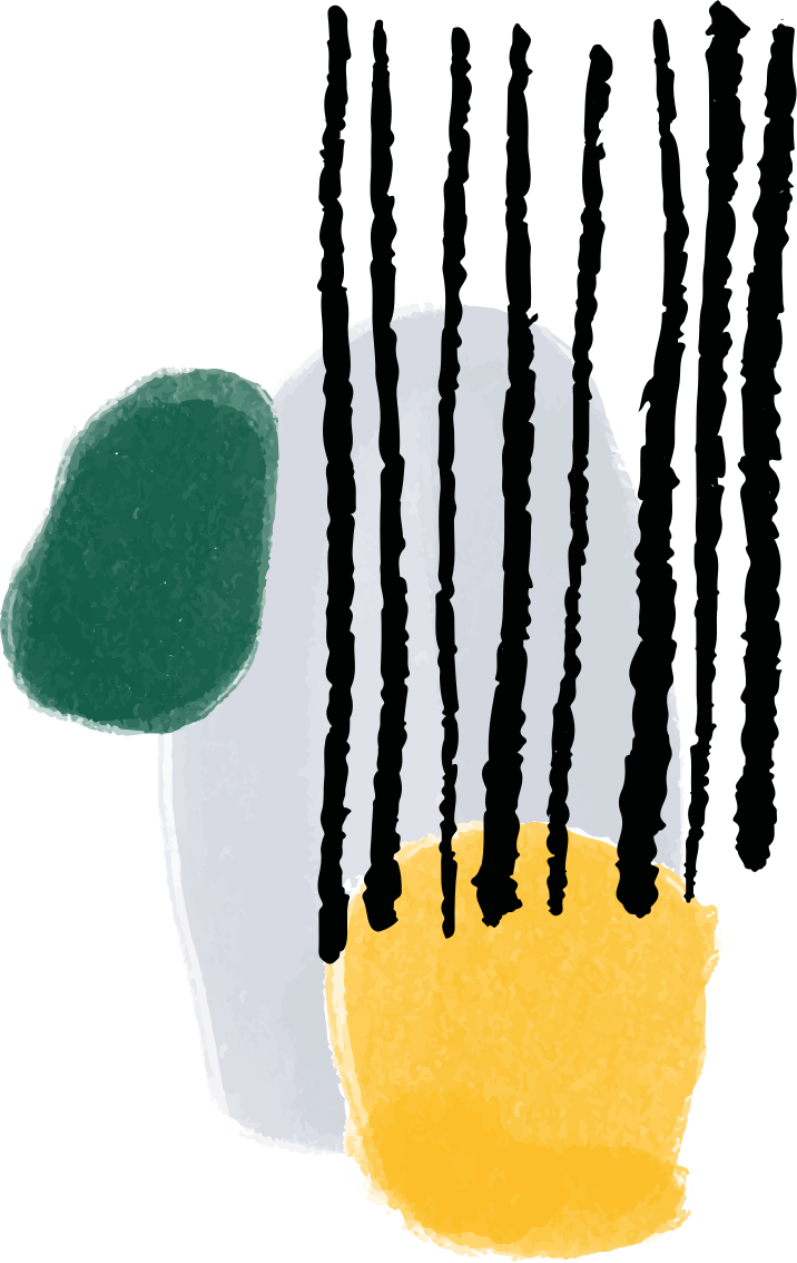 Bedroom vinyl rug with rianning abstract design - TenStickers