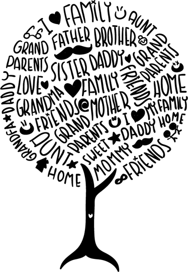 Cozy family bedroom vinyl rug - TenStickers