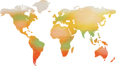 World map vinyl rug colorful world map wall vinyl - TenStickers