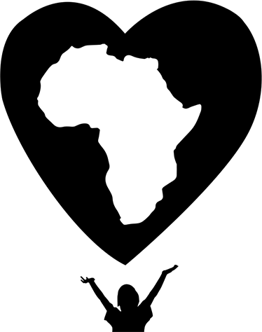 World map vinyl rug african love solidarity vinyl - TenStickers