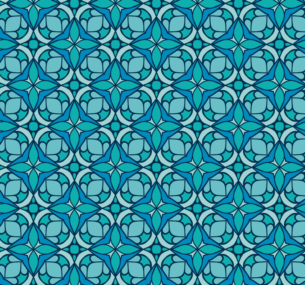Blue bathroom wallpaper bathroom vinyl rug - TenStickers
