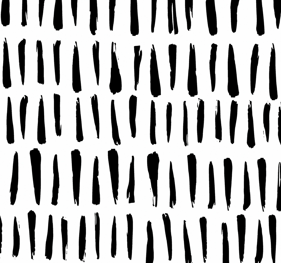 Bathroom vinyl rug with irregular stripes pattern - TenStickers