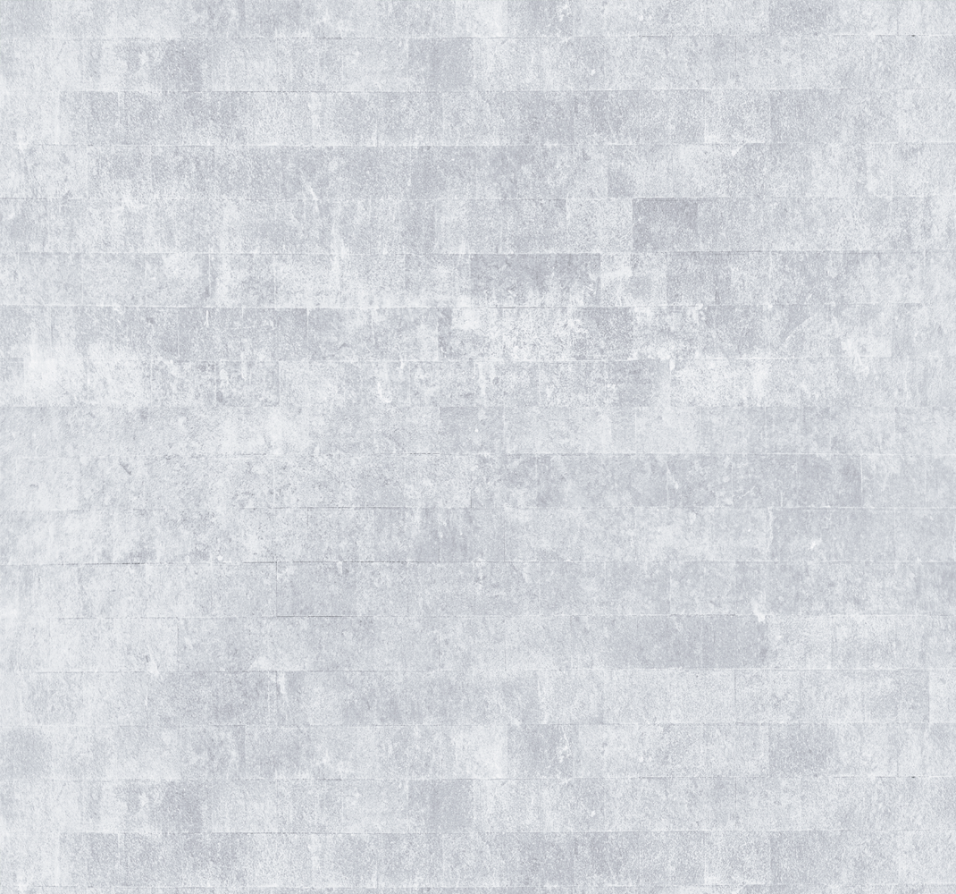 Bathroom vinyl rug in aged gray brick pattern - TenStickers