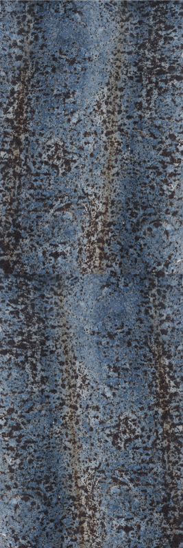 Bedroom vinyl rug with retro raw pattern - TenStickers