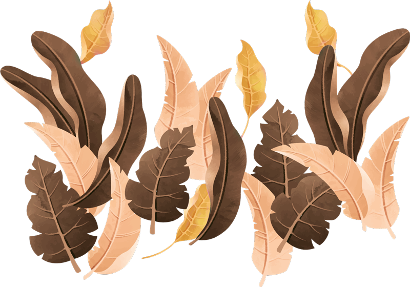 Savannah beige plants bedroom vinyl rug - TenStickers