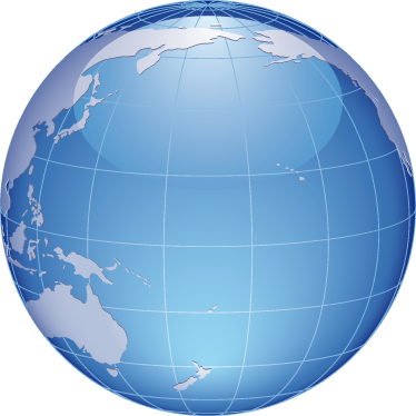 Bedroom vinyl rug pacific ocean blue vinyl world - TenStickers