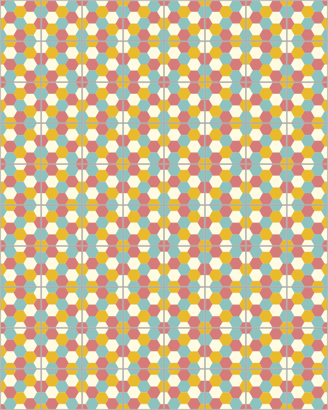 Geometric Patterned Design geometric rugs - TenStickers