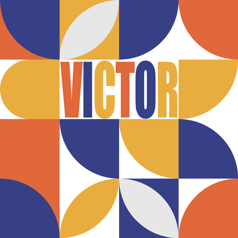 Customizable Geometric custom vinyl rug - TenStickers