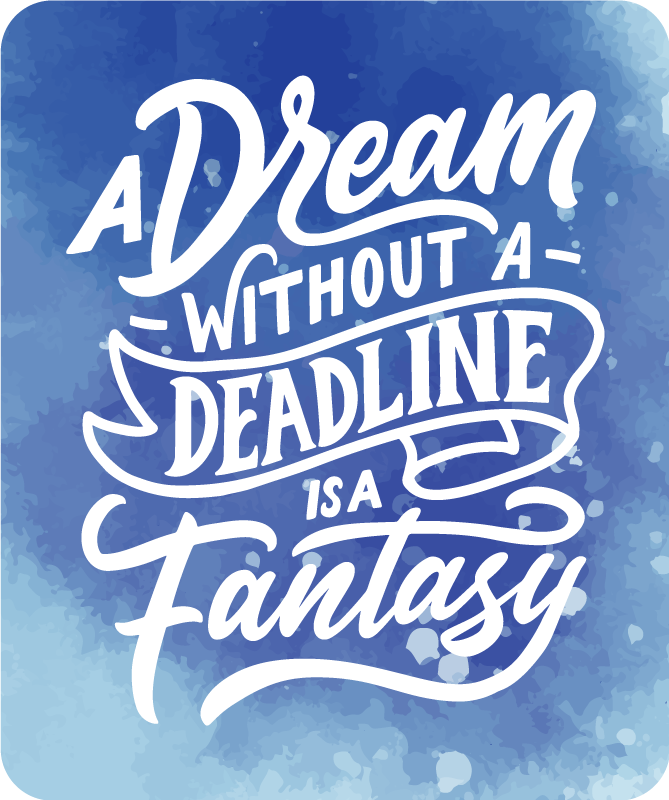 Dream Deadline Fantasy custom rug - TenStickers