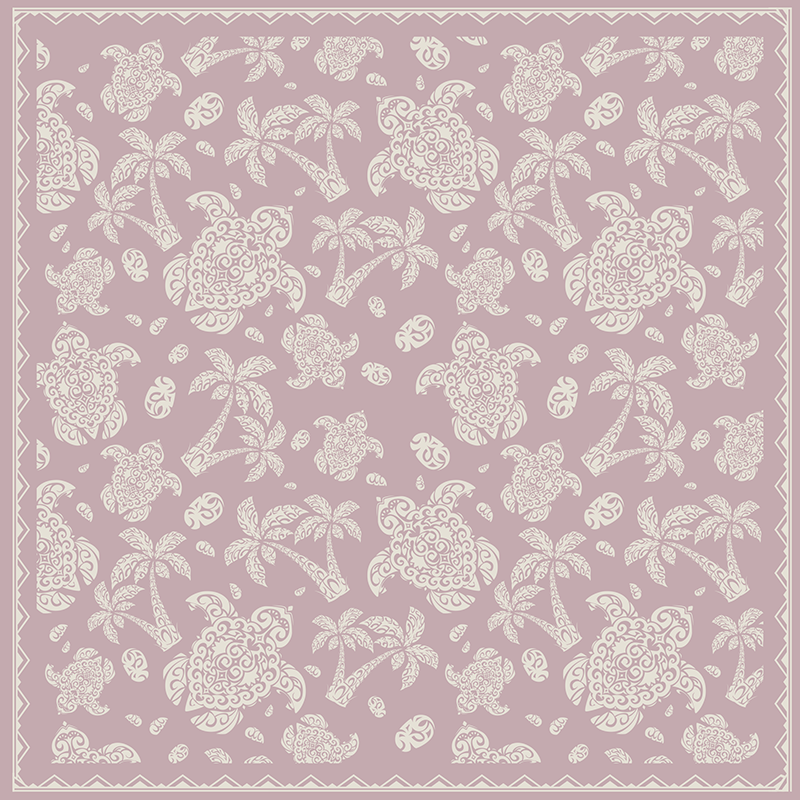 Paisley Mandala mandala vinyl rug - TenStickers