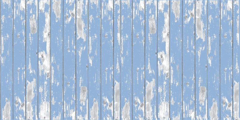 Distressed Wood Panels textured vinyl rug - TenStickers