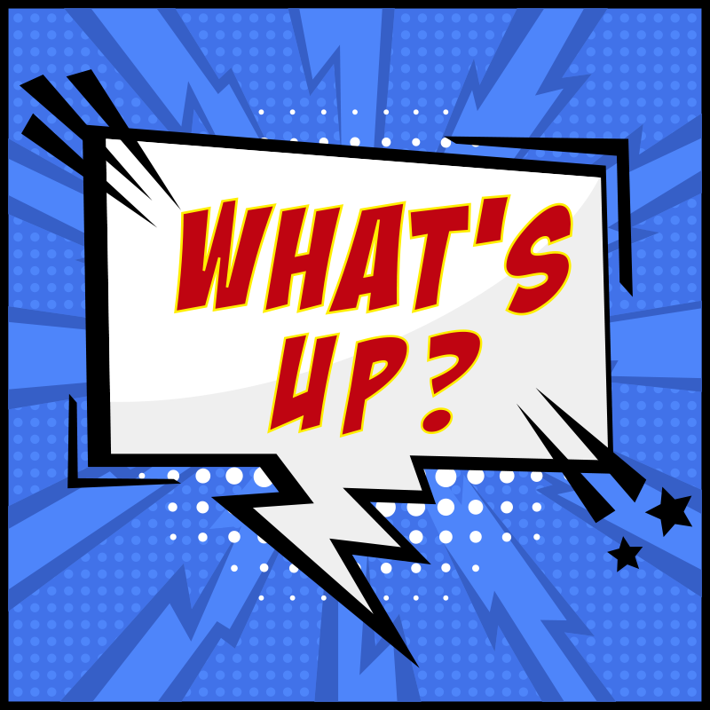 Comic Bubble Greeting custom rug - TenStickers