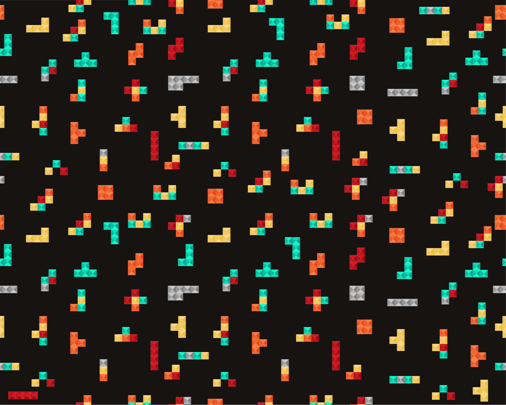 Tetris Theme game vinyl rug - TenStickers