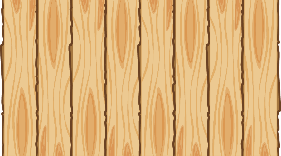 Wooden Stripes wood effect vinyl rug - TenStickers