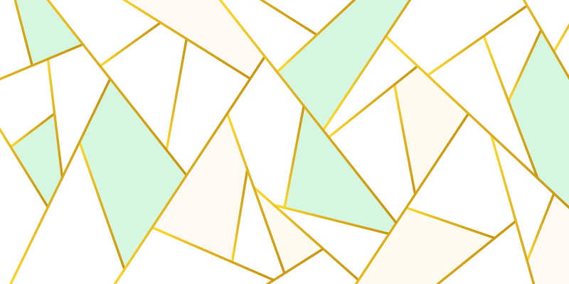 Angular Pastel Mosaic geometric vinyl rug - TenStickers