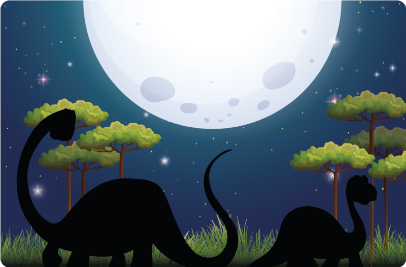 Safari Adventure Circuit kids vinyl rug - TenStickers