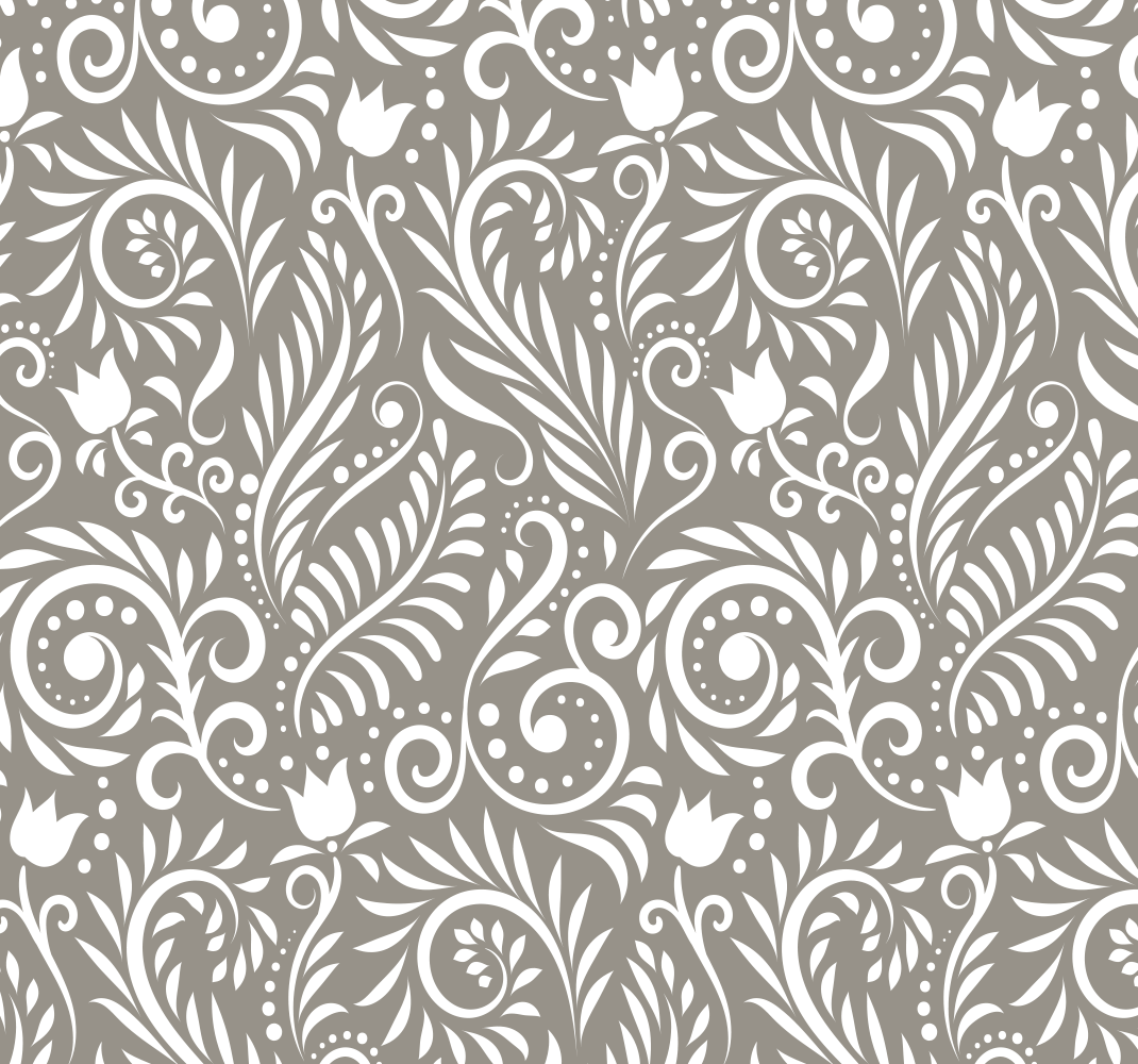 Paisley Elegance floral vinyl rug - TenStickers