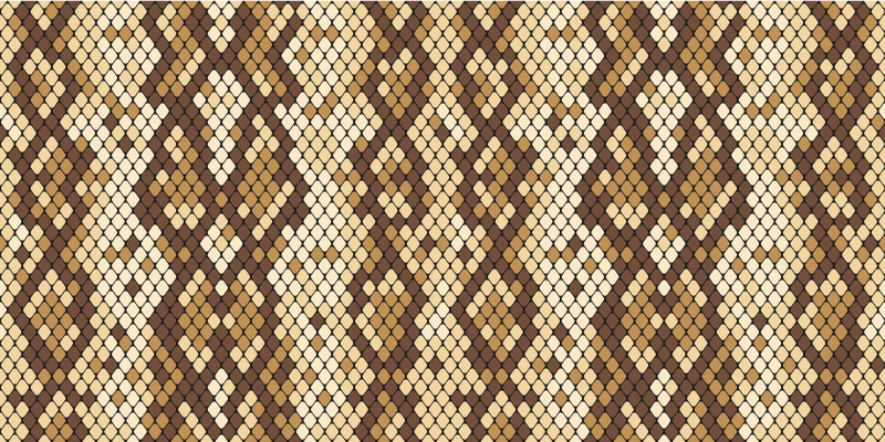 Pixelated Mosaic wood effect vinyl rug - TenStickers