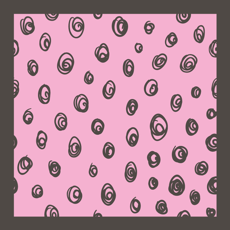 Spiral Pattern Decor bedroom vinyl rug - TenStickers