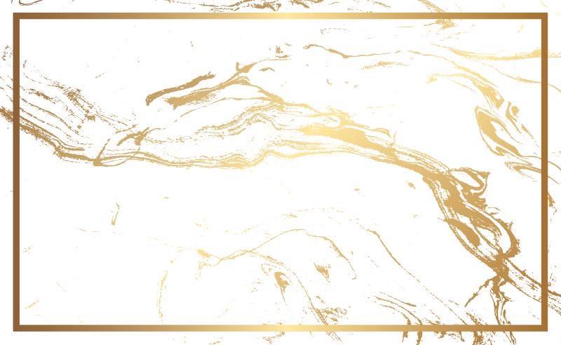 Elegant gray and golden patterns marble vinyl rug - TenStickers