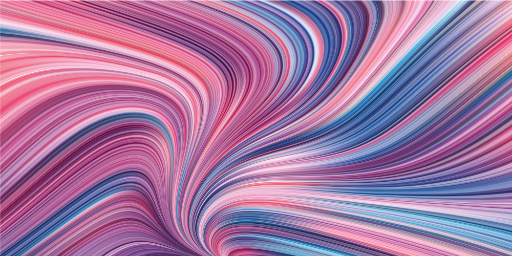 Twisting hue corrents textured vinyl rug - TenStickers