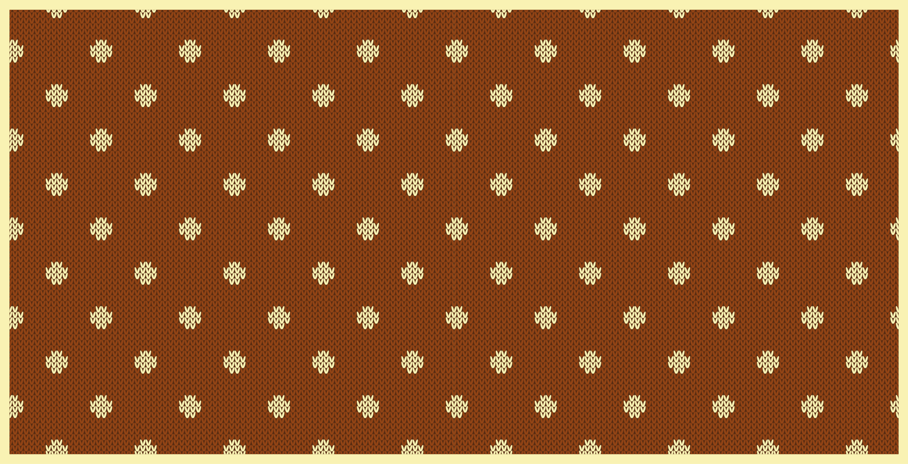 Classic ocher floral textured vinyl rug - TenStickers