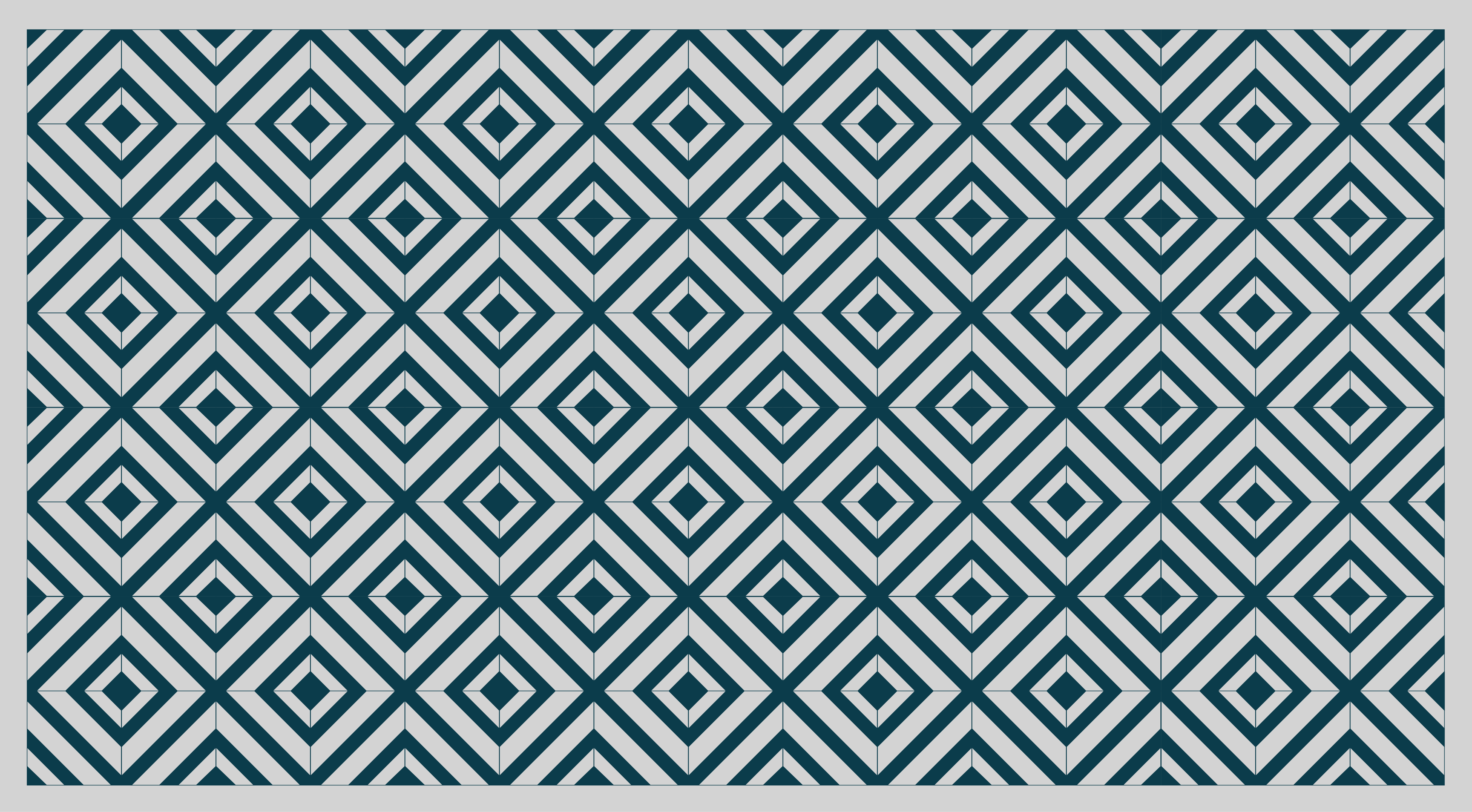 Diamond patterned style geometric vinyl rug - TenStickers