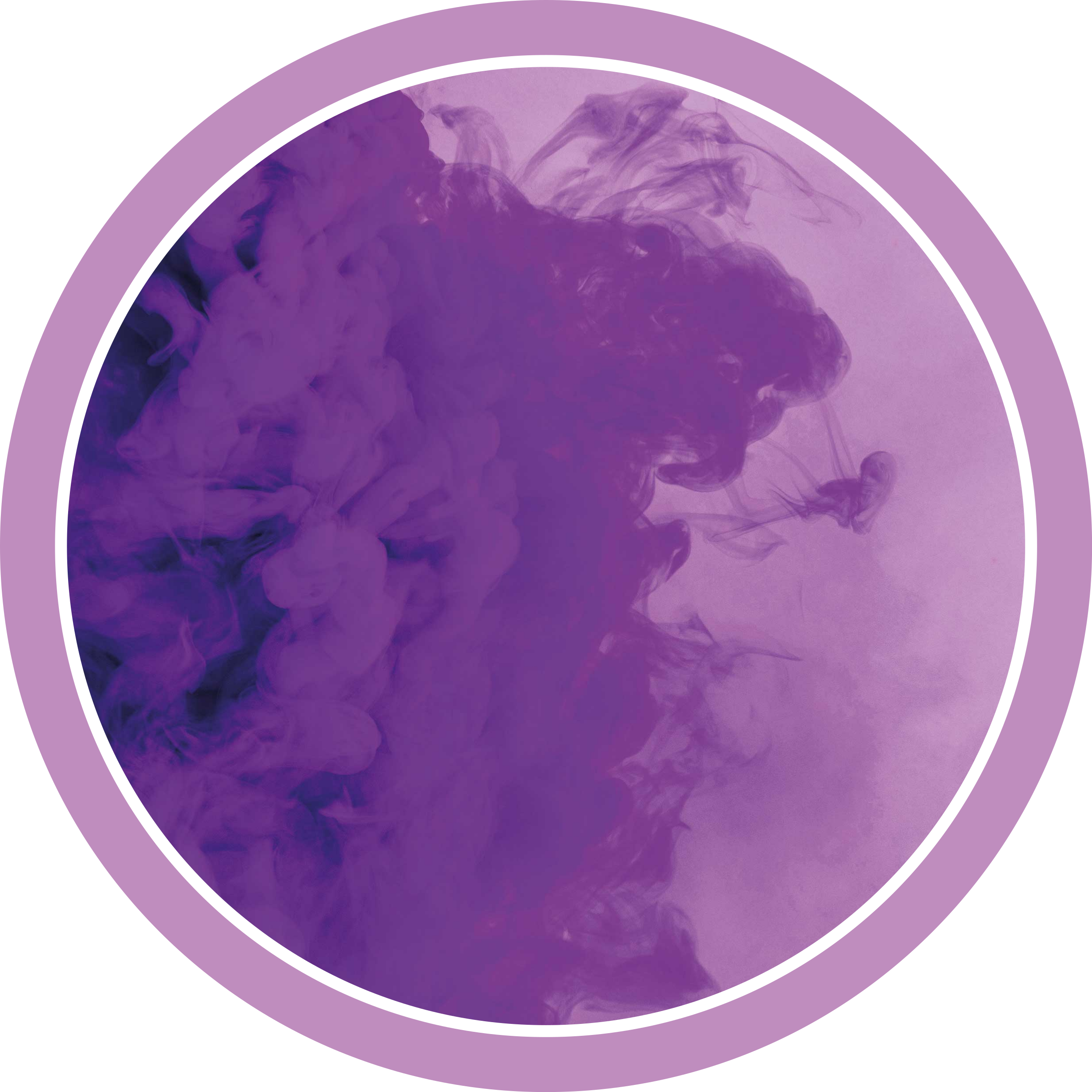 Purple Swirl Abstract circular vinyl rug - TenStickers