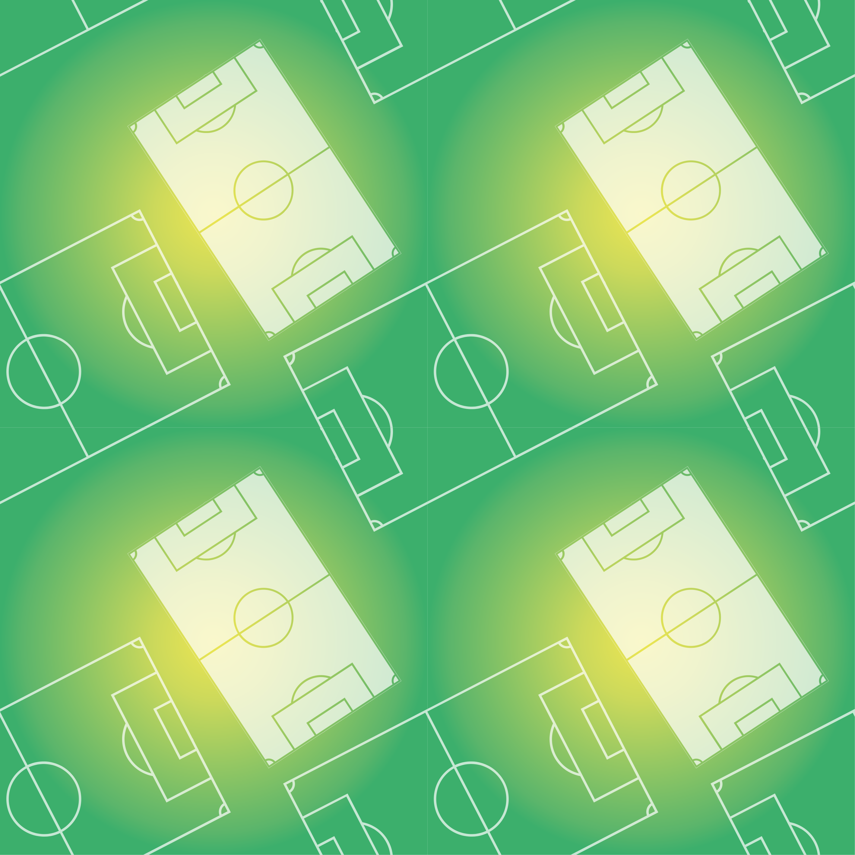 Soccer Field Pattern game vinyl rug - TenStickers