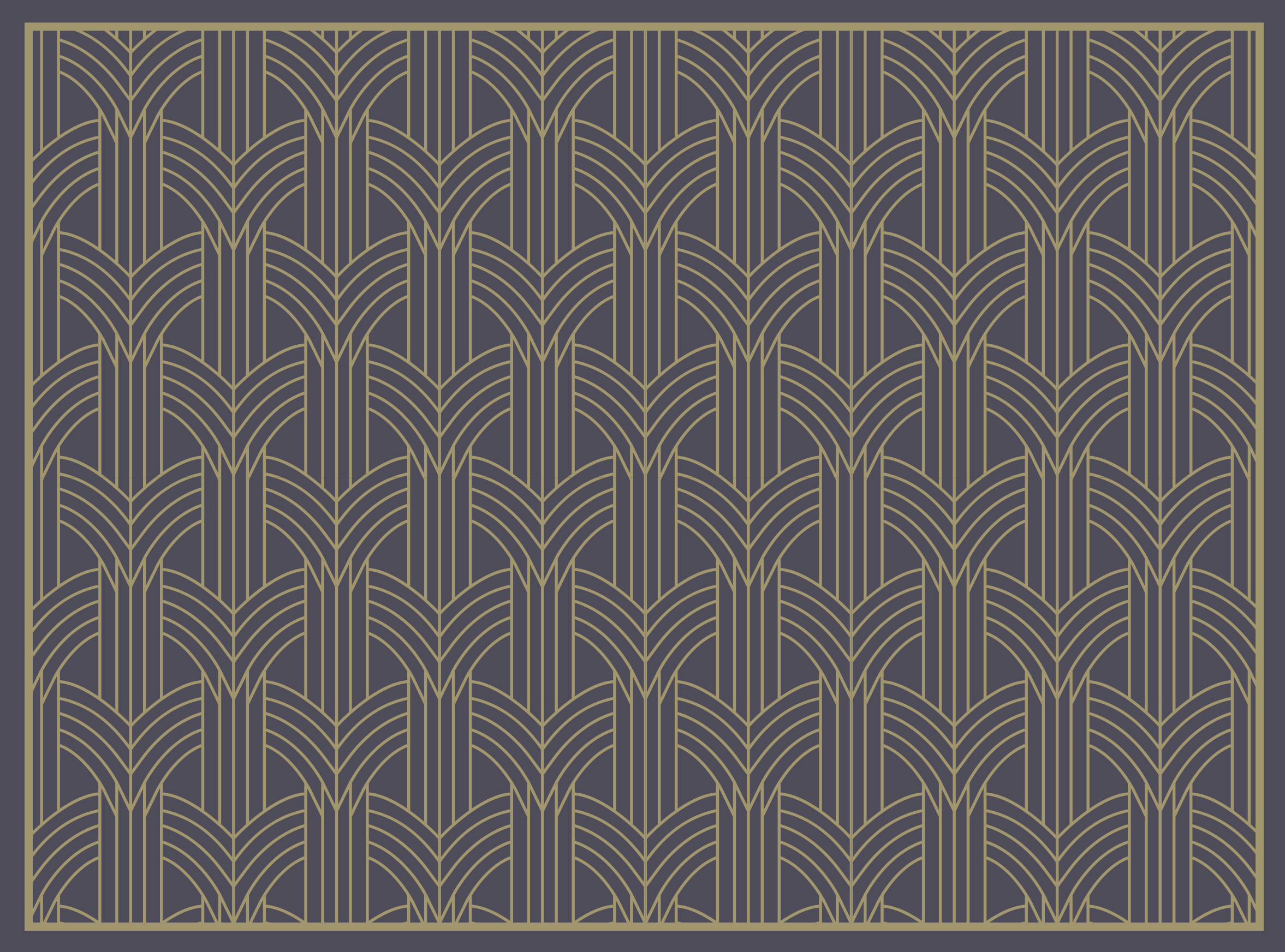 Elegant Geometric Pattern geometric rug - TenStickers