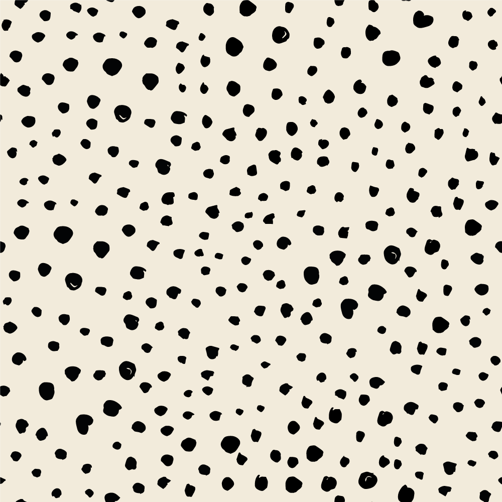 Dotted Pattern Style textured vinyl rug - TenStickers