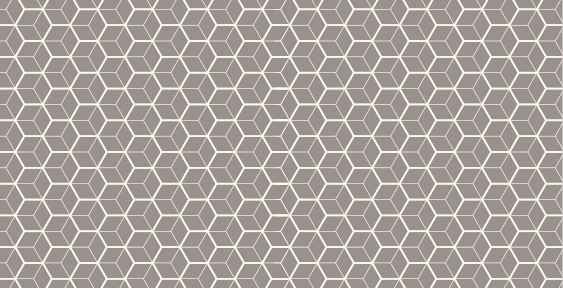 Geometric Lattice geometric vinyl rug - TenStickers
