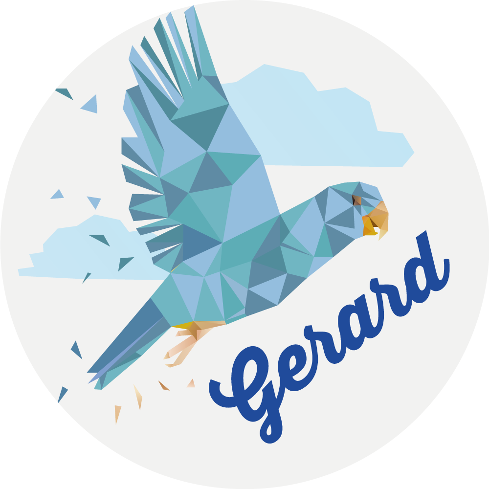 Customized Geometric Eagle custom vinyl rug - TenStickers