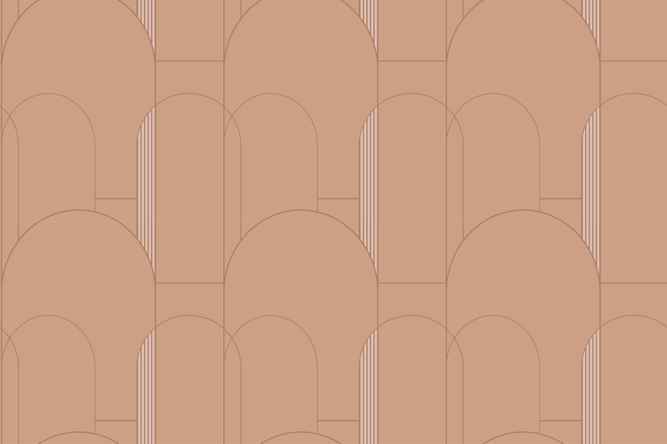 Arch Pattern Surface striped vinyl rug - TenStickers