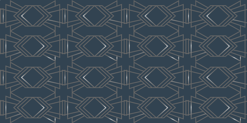 Geometric Patterned Ground Cover geometric vinyl rug - TenStickers