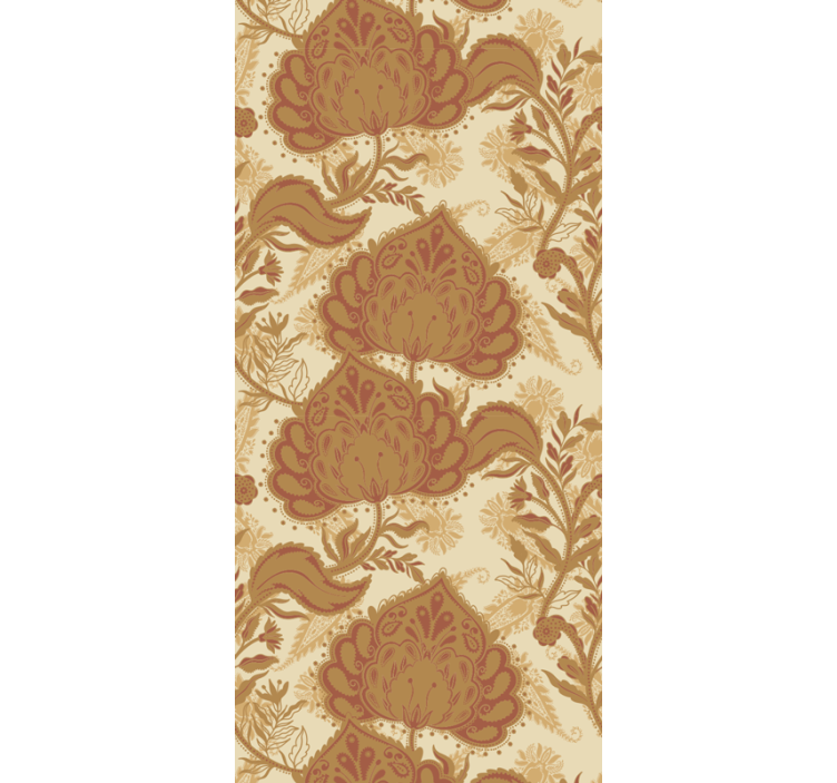 Nature Inspired Design floral wallpaper - TenStickers