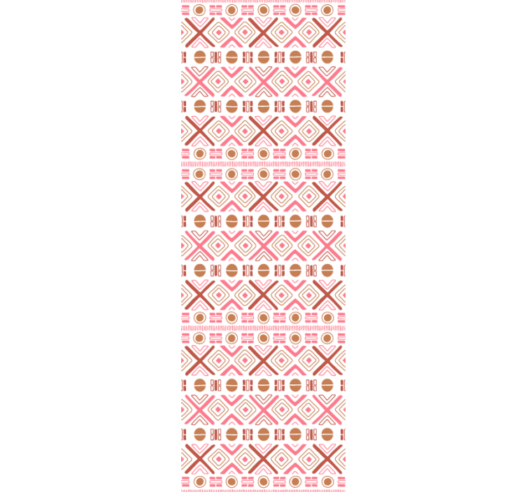 Decorative Geometric Patterns floral wallpaper - TenStickers