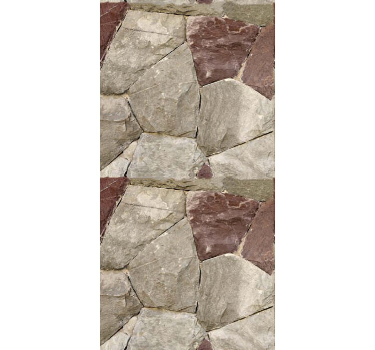 Elegant Natural Texture stone effect wallpaper - TenStickers