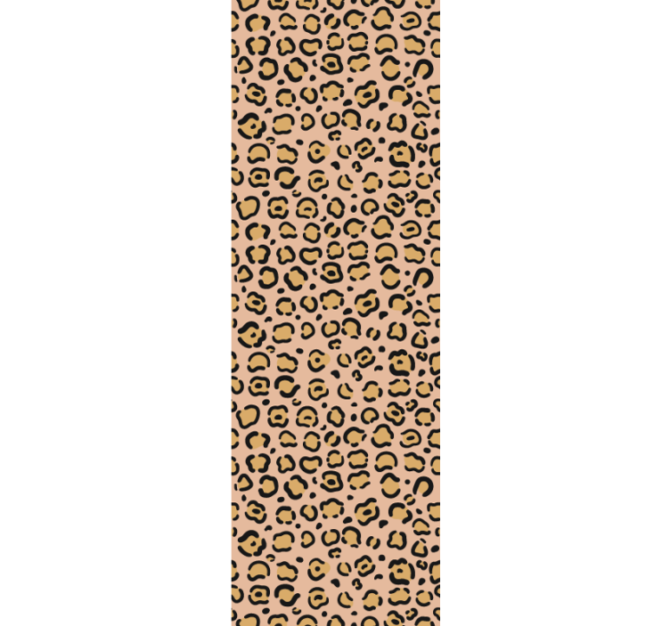 Leopard print wallpaper chic elegant design - TenStickers