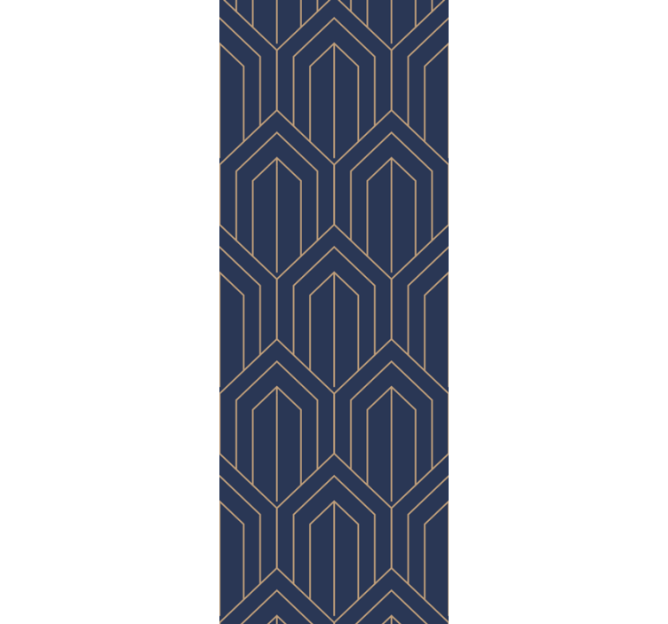 Stylish Shape Patterns wallpaper geometric - TenStickers