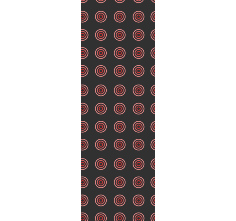 Circles and Rings polka dots wallpaper - TenStickers